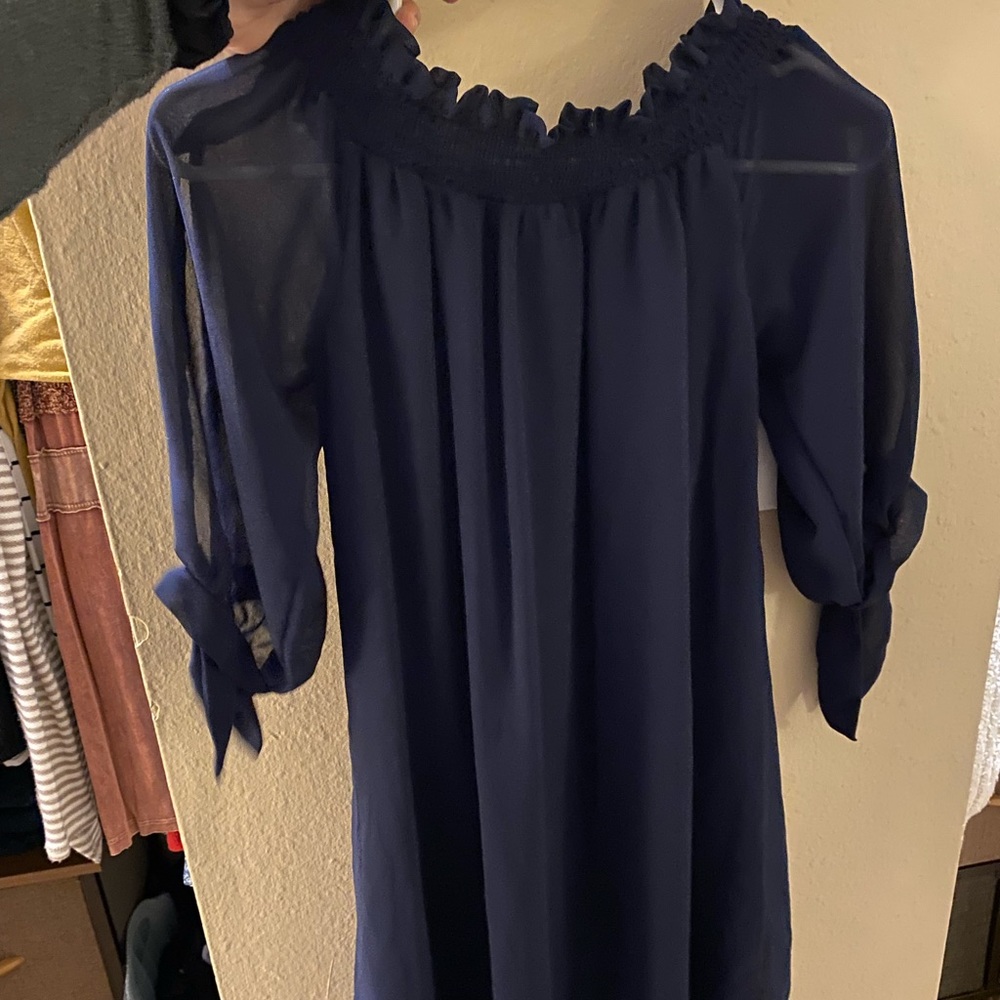 Navy dress